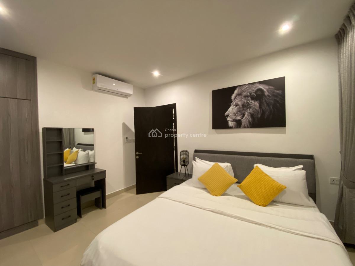 Furnished 1 Bedroom Apartment, Yantrabi Road, North Labone, Accra, Mini Flat for Rent