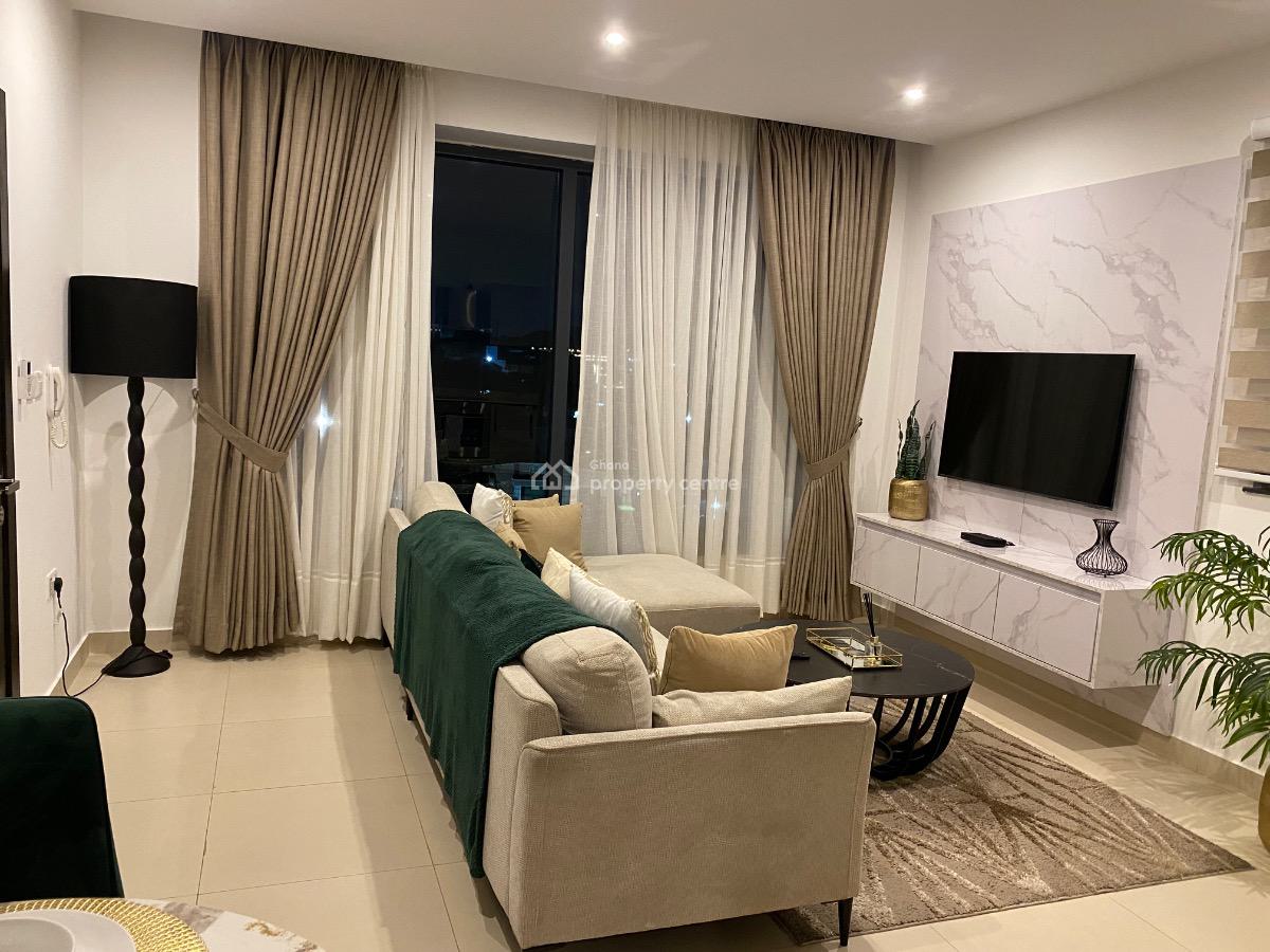 Furnished 1 Bedroom Apartment, Yantrabi Road, North Labone, Accra, Mini Flat for Rent