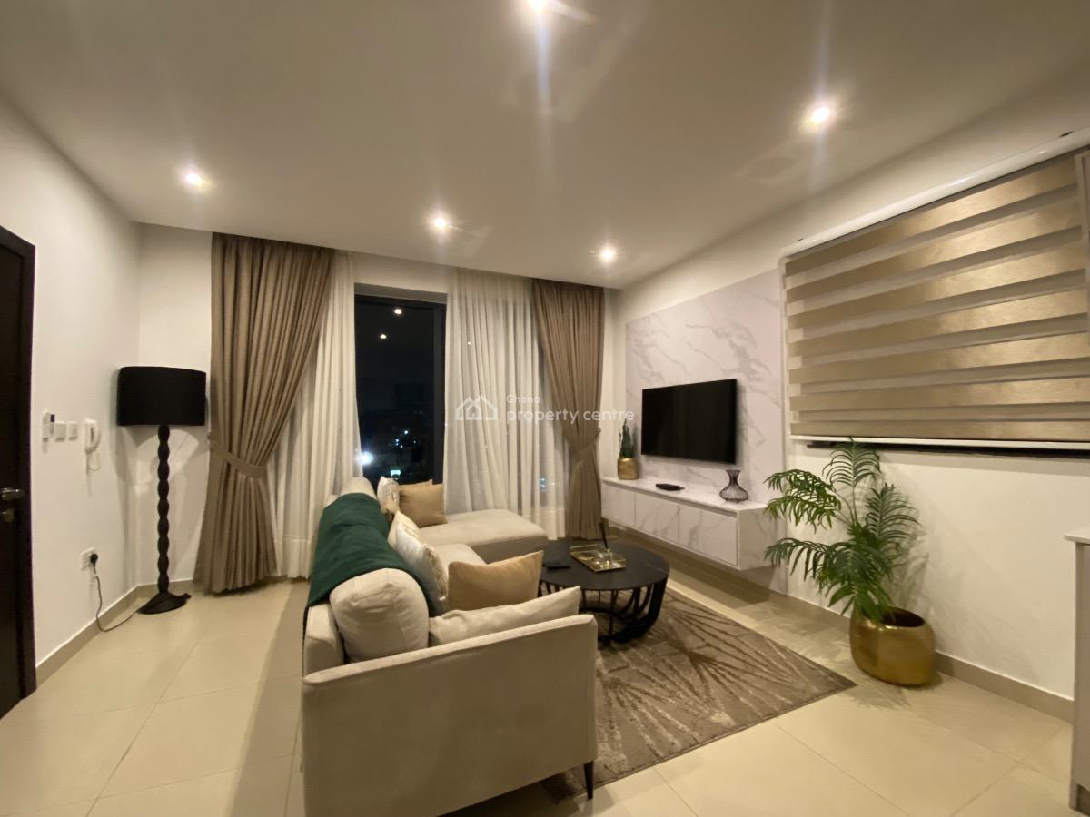 Furnished 1 Bedroom Apartment, Yantrabi Road, North Labone, Accra, Mini Flat for Rent