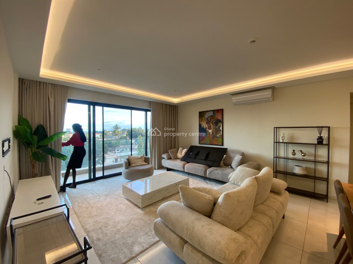 Furnished 3 Bedrooms Apartment in Cantonments, Cantonment, Cantonments, Accra, Apartment for Rent