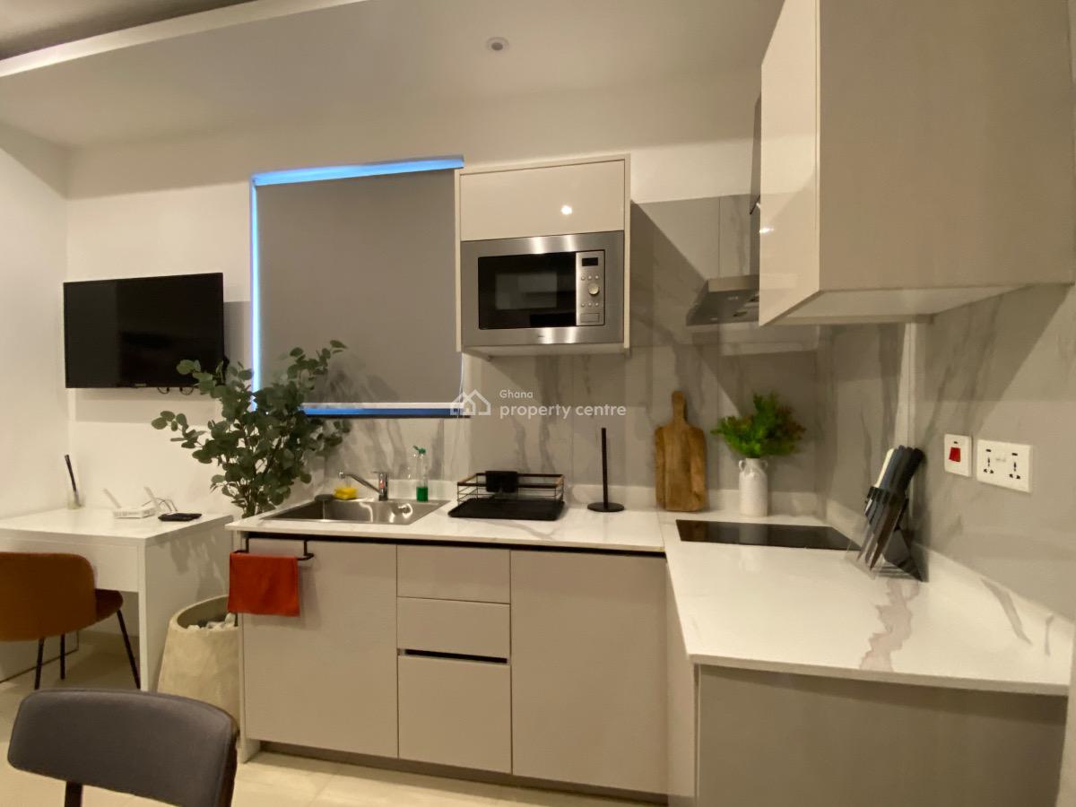 Furnished Studio Apartment, Labone Crescent, North Labone, Accra, Apartment for Rent