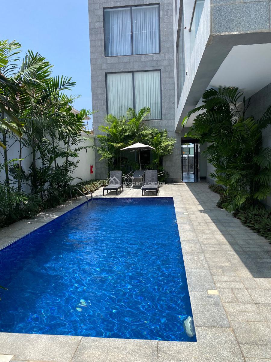 Furnished Studio Apartment, Labone Crescent, North Labone, Accra, Apartment for Rent