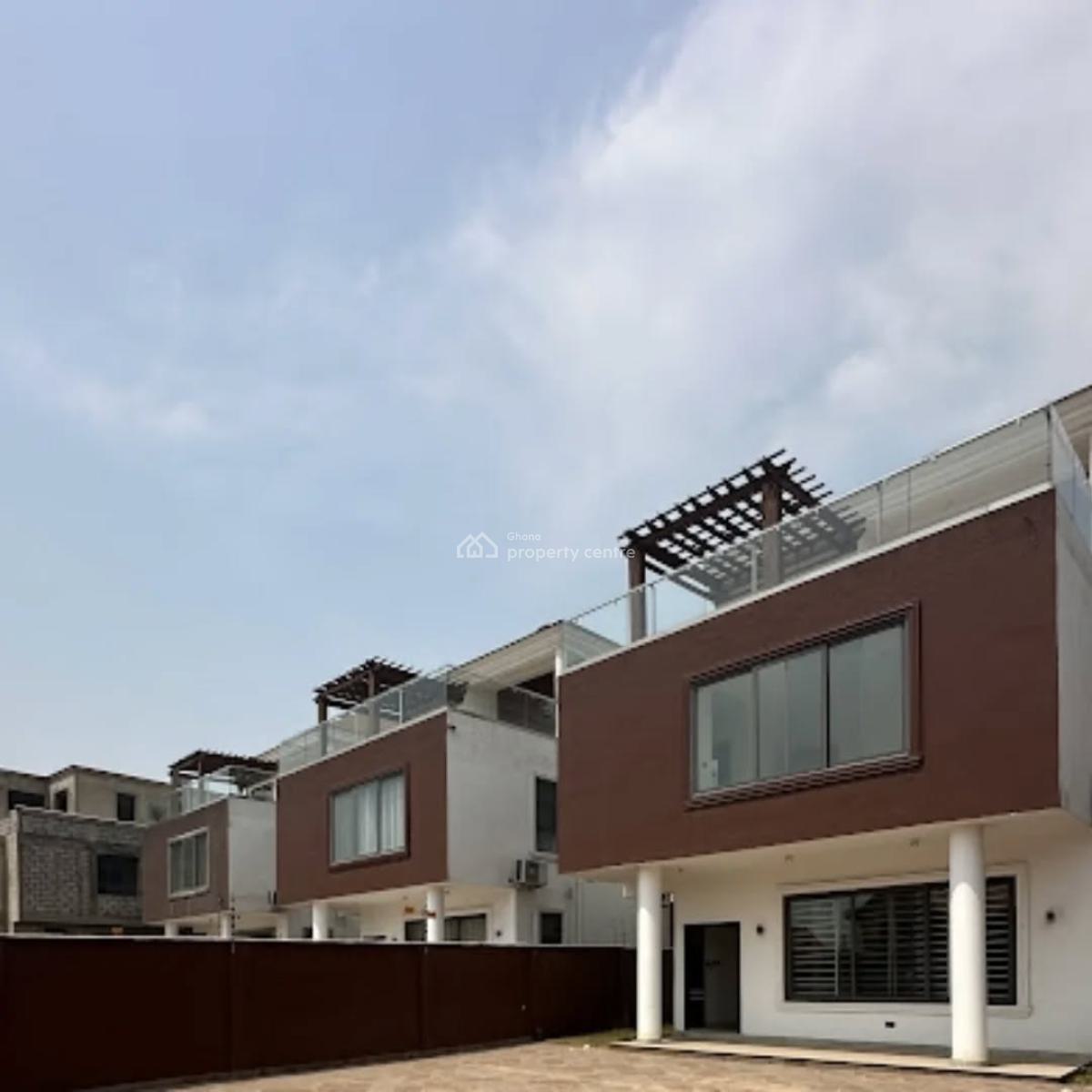 Detached 4 Bedroom Duplex with Staff Quarters, Adjiringanor, East Legon, Accra, Detached Duplex for Sale