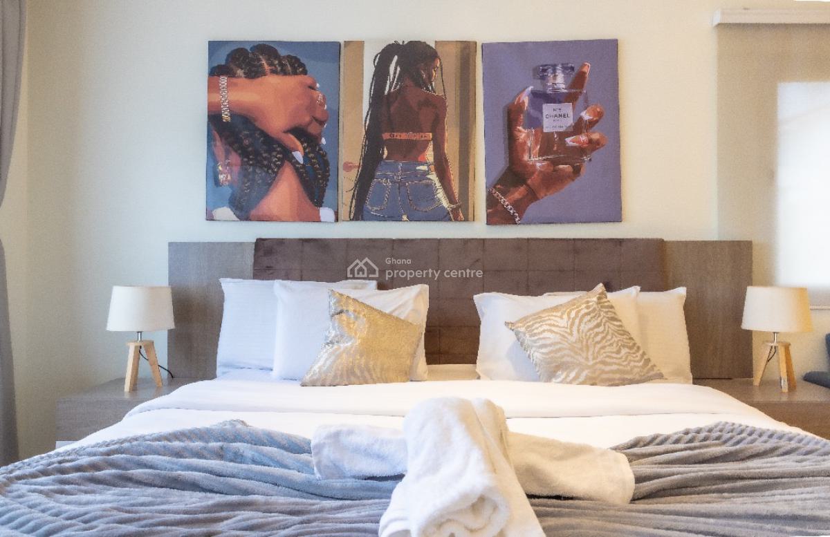 Furnished Studio with Swimming Pool and Gym, Airport Residential Area, Accra, Single Room Self Contained Short Let