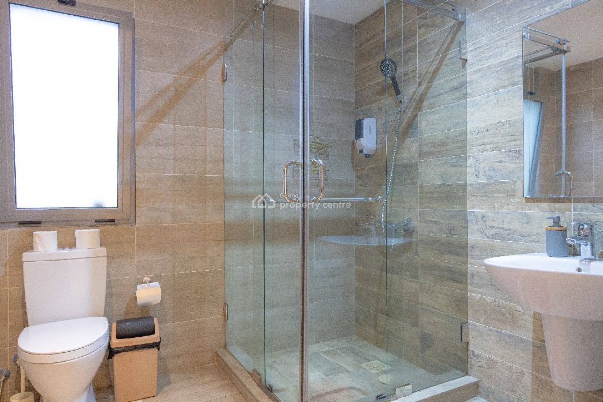 Furnished Studio with Swimming Pool and Gym, Airport Residential Area, Accra, Single Room Self Contained Short Let