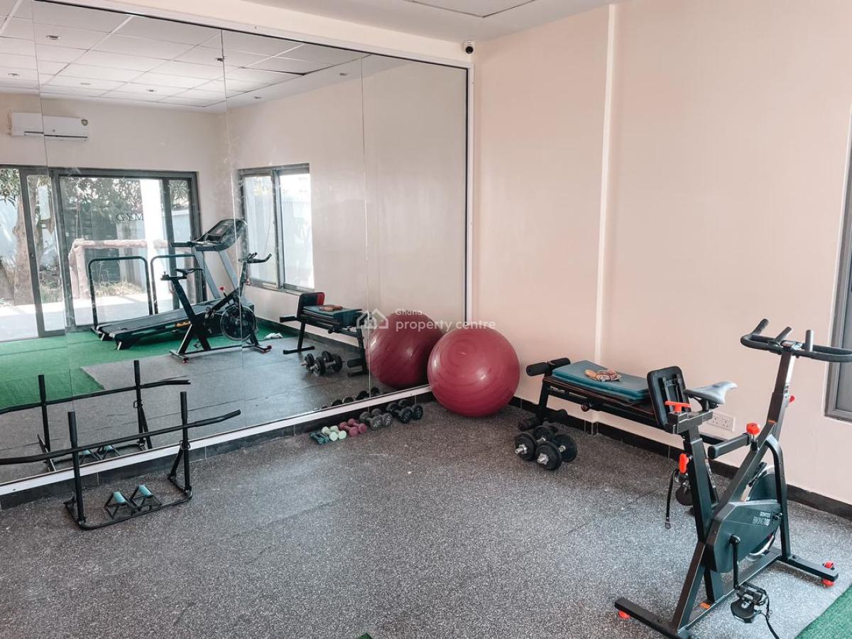 Furnished Studio with Swimming Pool and Gym, Airport Residential Area, Accra, Single Room Self Contained Short Let
