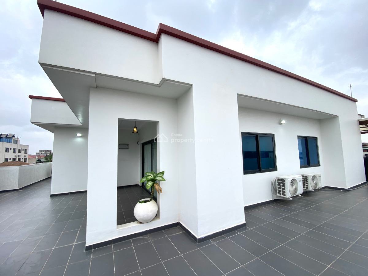 Furnished 3 Bedroom Penthouse Apartment, East Airport, East Airport, Airport Residential Area, Accra, Apartment for Rent