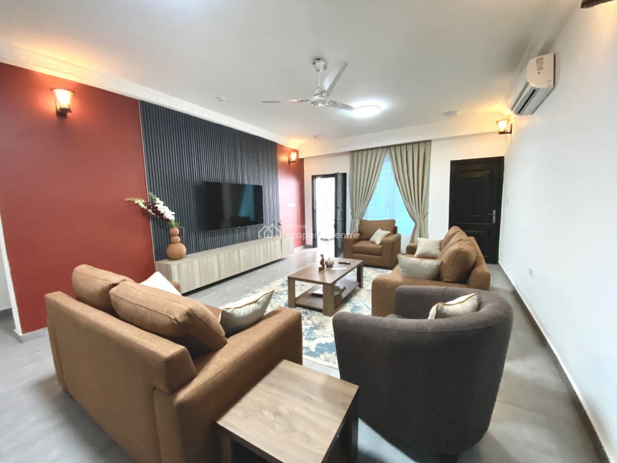 Furnished 2 Bedroom Apartment East Airport, East Airport, East Airport, Airport Residential Area, Accra, Apartment for Rent