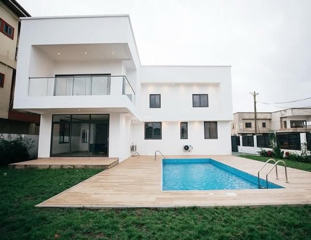 Elegant Executive 4 Bedroom Storey Building, East Legon Main, East Legon, Accra, Detached Duplex for Sale