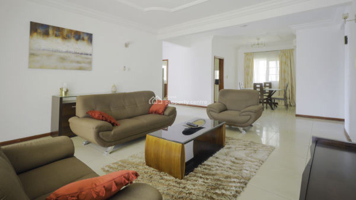 Furnished 3 Bedroom Apartment with Swimming Pool, Airport Residential Area, Accra, Apartment for Rent