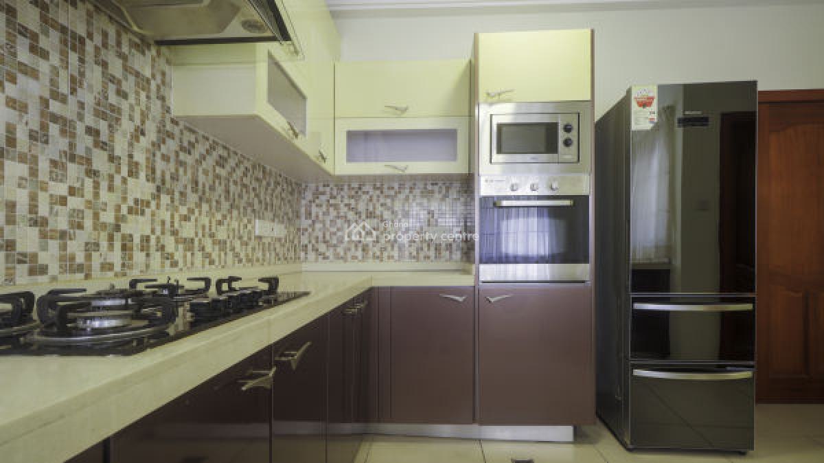 Fully Furnished 3 Bedroom Apartment with Swimming Pool and Gym, North Ridge, Accra, Apartment for Rent