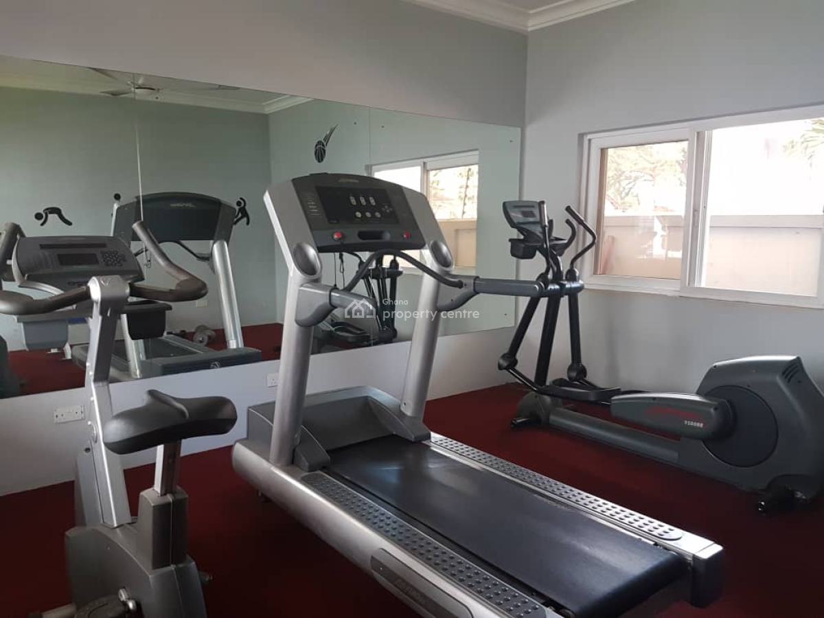 Fully Furnished 3 Bedroom Apartment with Swimming Pool and Gym, North Ridge, Accra, Apartment for Rent