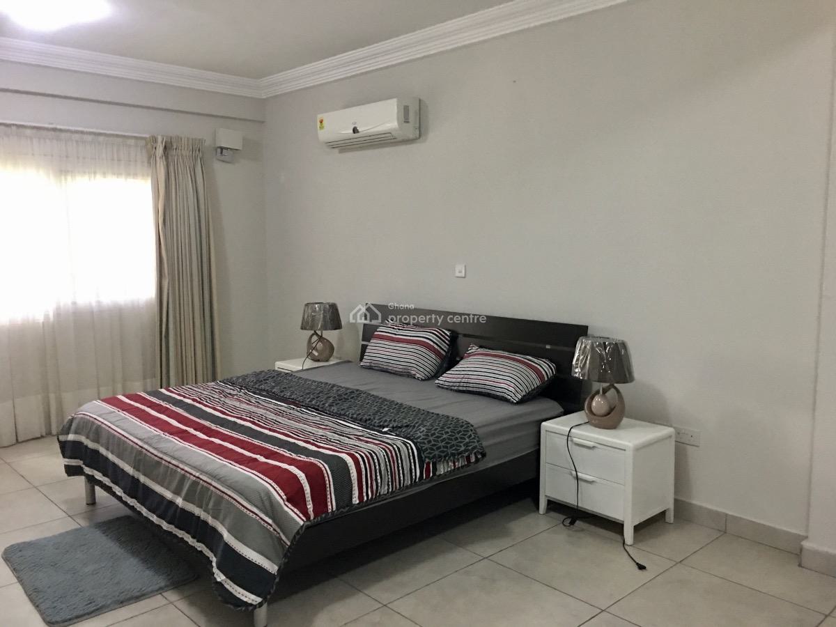 Fully Furnished 3 Bedroom Apartment with Swimming Pool and Gym, North Ridge, Accra, Apartment for Rent