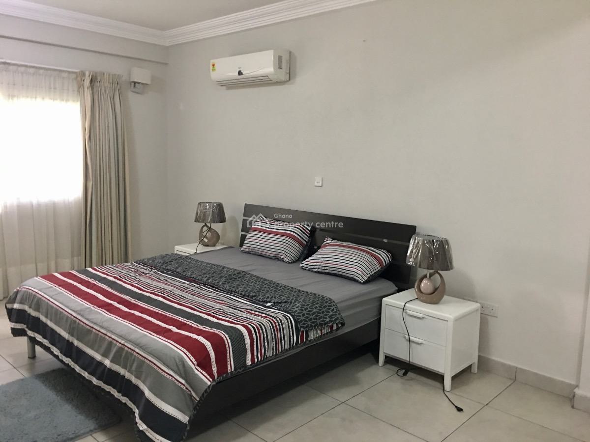 Fully Furnished 3 Bedroom Apartment with Swimming Pool and Gym, North Ridge, Accra, Apartment for Rent