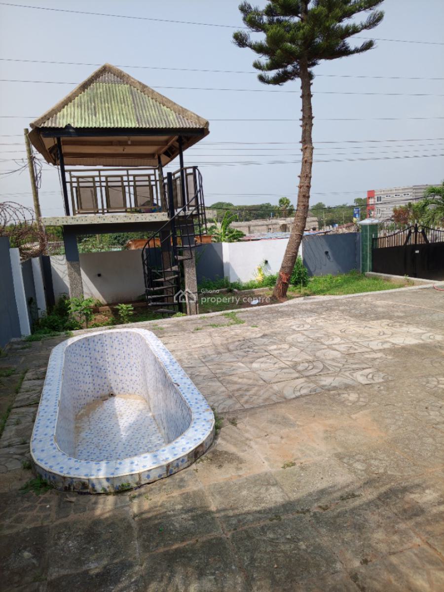 Freehold 4 Bedroom with Outhouse & Swimming Pool, Broadcastle, Accra Metropolitan, Accra, House for Sale
