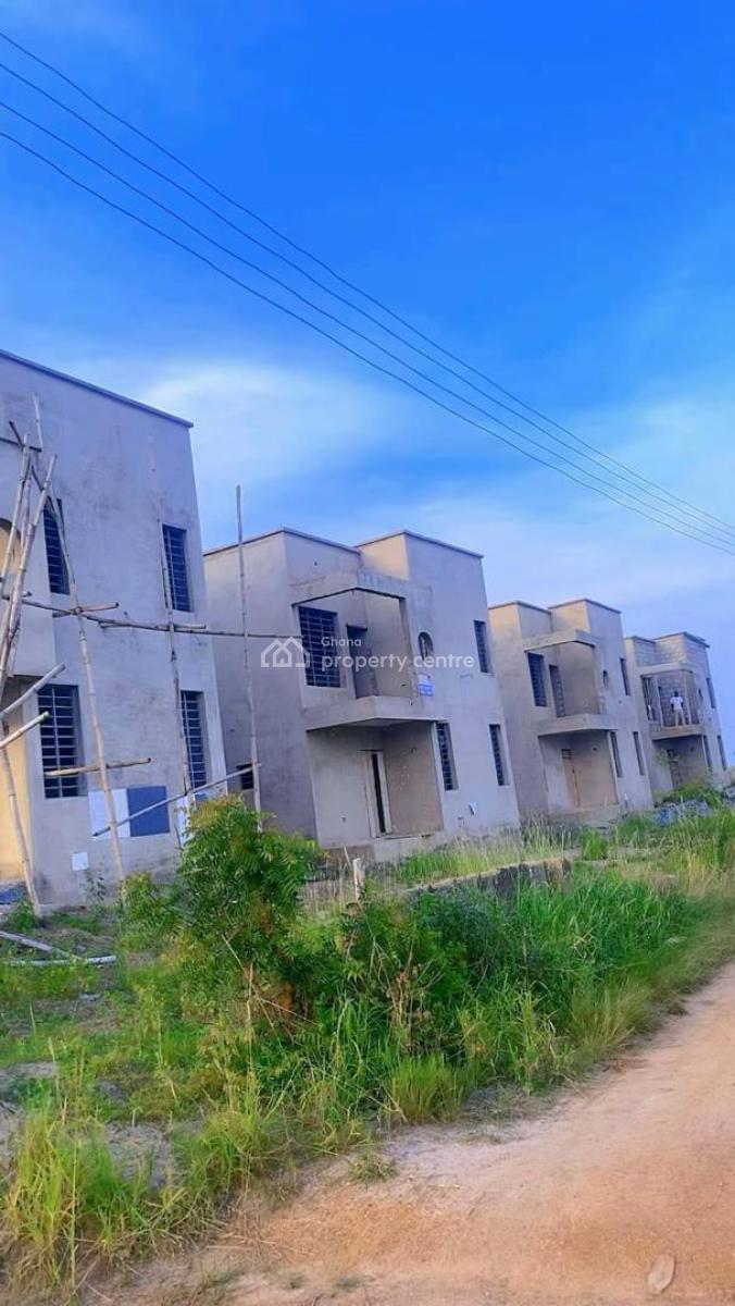 4 Units of Roofed 3 Master Brm Storey House on Over 2 Plots @ Kasoa, Opeikuma, Kasoa, Awutu-senya East, Central Region, House for Sale