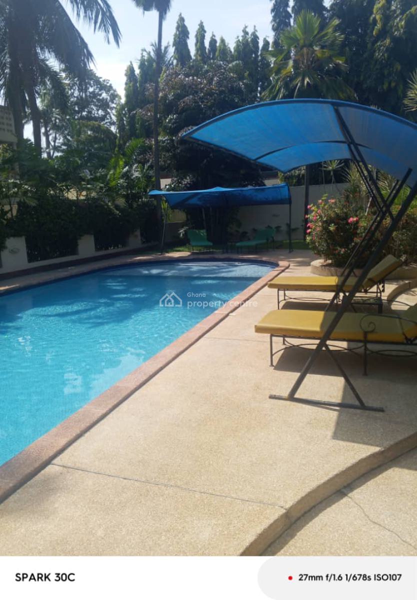 Fully Furnished Air Conditioned 3 Bedroom Apartment, Airport Area, Airport Residential Area, Accra, Apartment for Rent