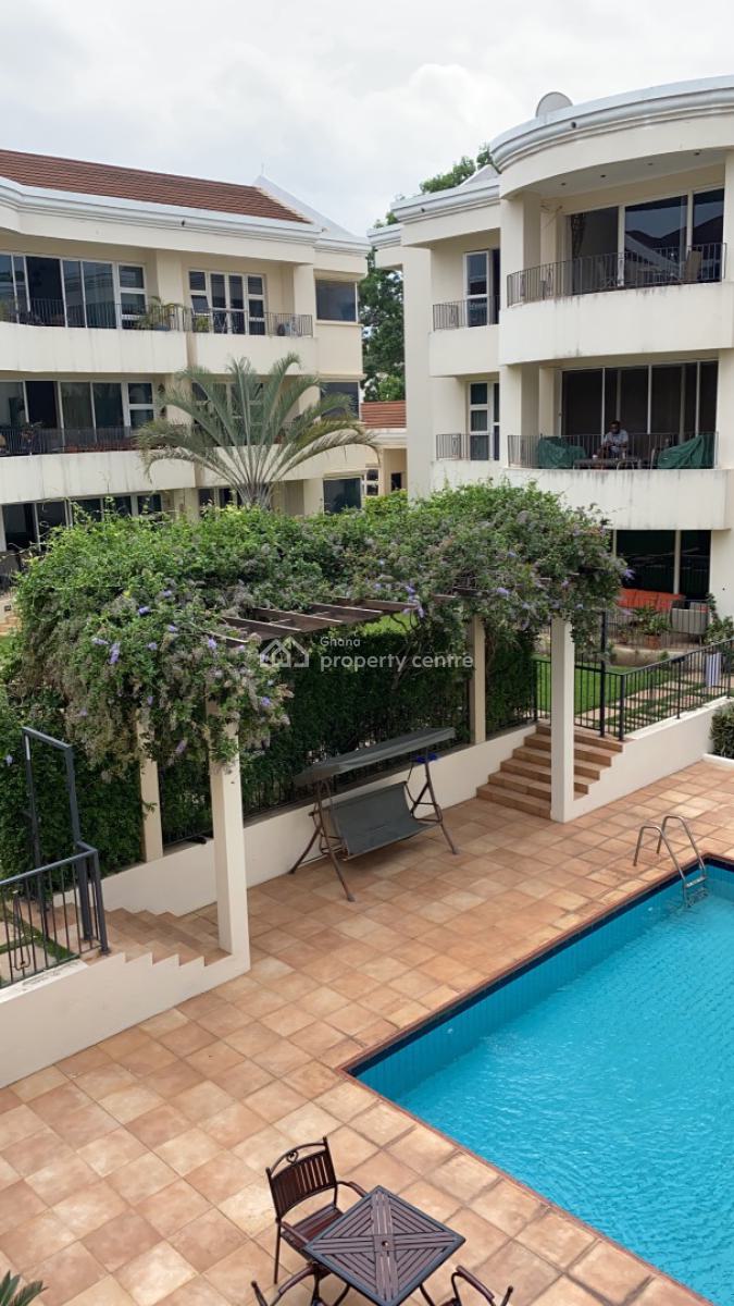 Fully Furnished 3 Bedroom Apartment with Swimming Pool, Airport Residential Area, Accra, Apartment for Rent