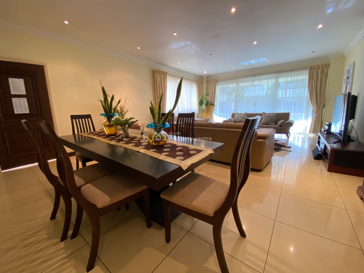 Fully Furnished 3 Bedroom Apartment with Swimming Pool, Airport Residential Area, Accra, Apartment for Rent