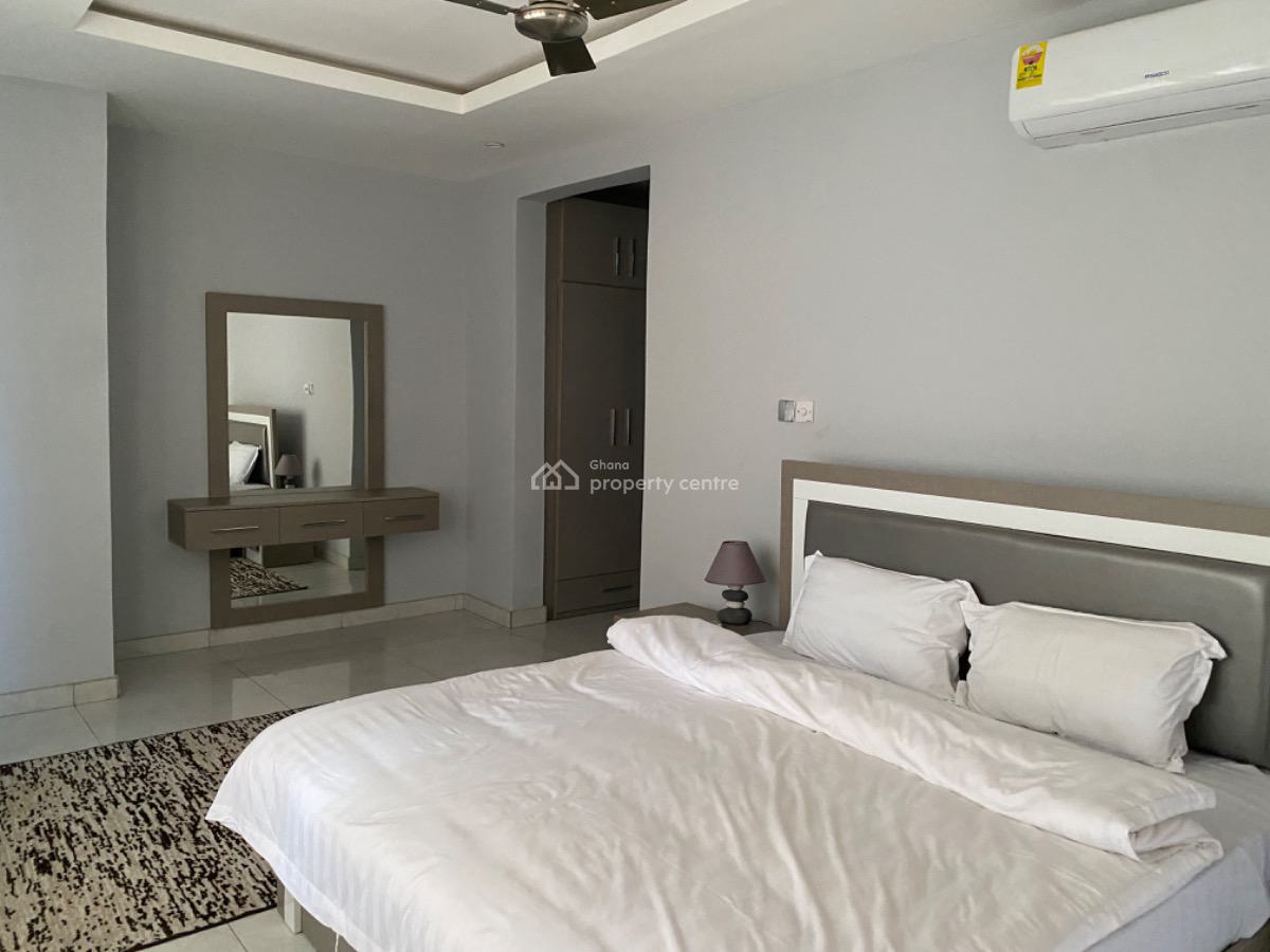 Furnished 3 Bedroom Apartment with Swimming Pool, West Airport, Airport Residential Area, Accra, Apartment for Rent