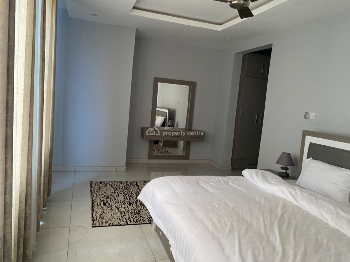 Furnished 3 Bedroom Apartment with Swimming Pool, West Airport, Airport Residential Area, Accra, Apartment for Rent