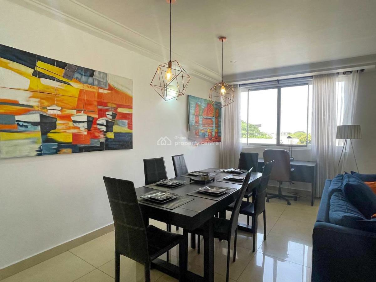 Fully Furnished 3 Bedroom Apartment with Swimming Pool, North Ridge, Accra, Apartment for Rent