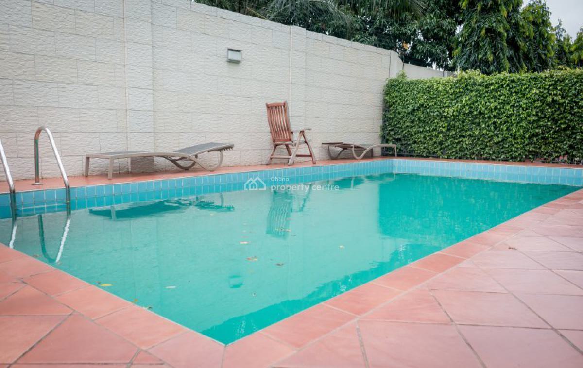 Furnished 3 Bedroom Apartment with Swimming Pool, North Ridge, Accra, Apartment for Rent