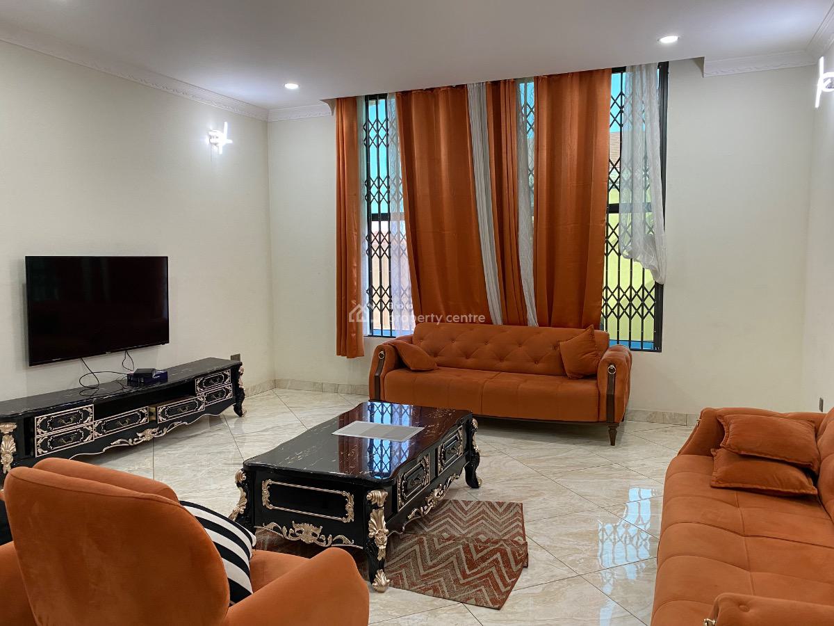 Furnished 5 Bedrooms Mansion Adjiringanor, Adjiringanor, East Legon, Accra, Detached Duplex for Rent