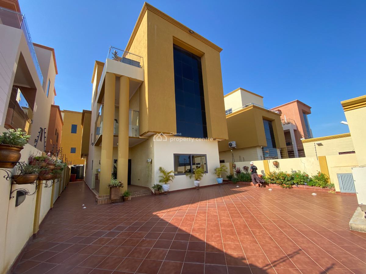 Furnished 5 Bedroom at East Legon a& C Mall, East Legon, East Legon, Accra, Detached Duplex for Rent