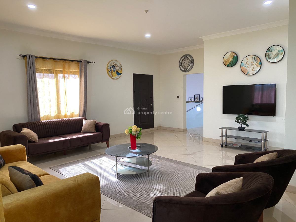Furnished 5 Bedroom at East Legon a& C Mall, East Legon, East Legon, Accra, Detached Duplex for Rent