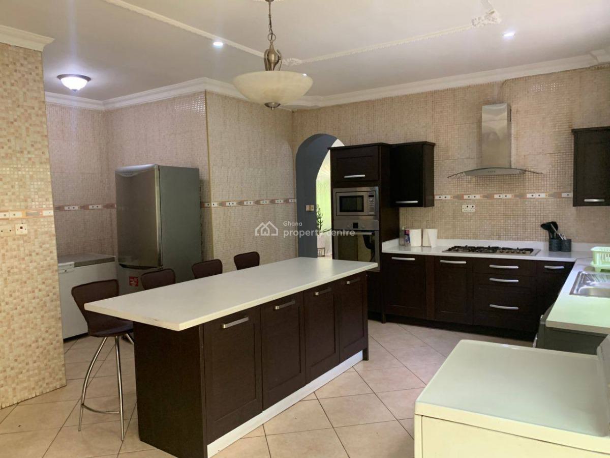 Luxurious 4 Bedroom Self Compound House with Excellent Facilities, Adjiringanor, East Legon, Accra, House Short Let