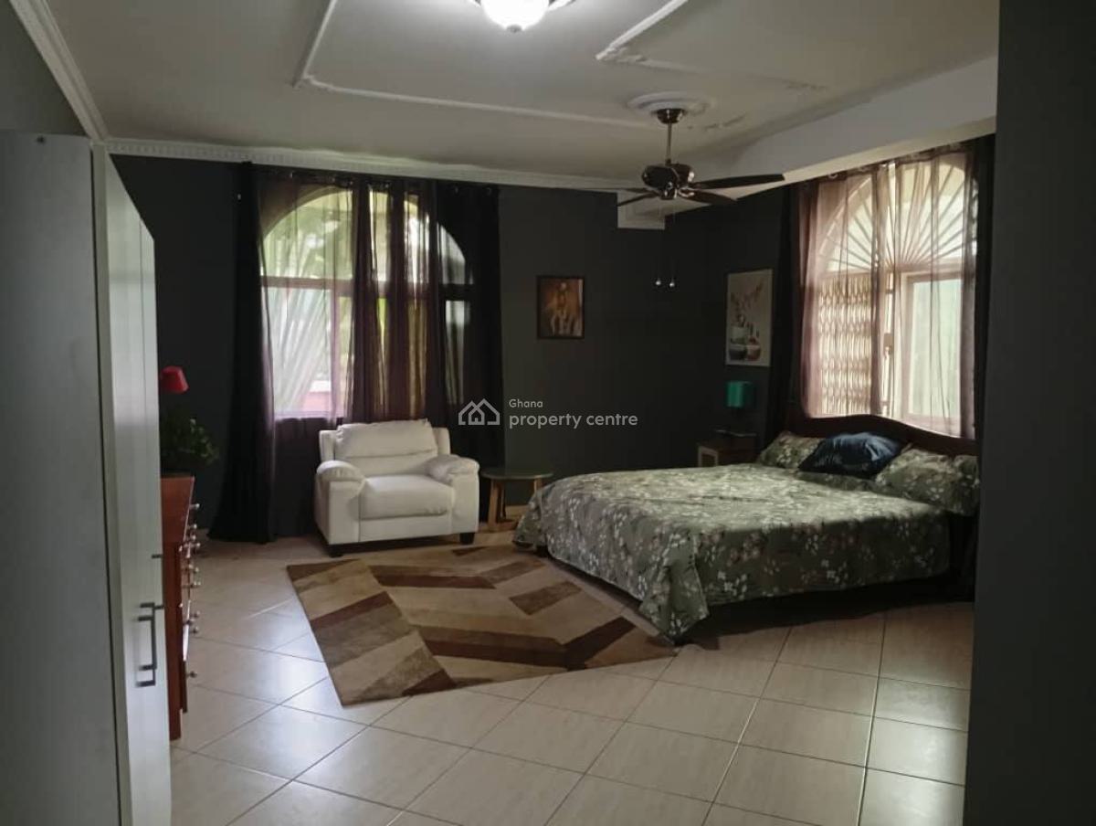 Luxurious 4 Bedroom Self Compound House with Excellent Facilities, Adjiringanor, East Legon, Accra, House Short Let