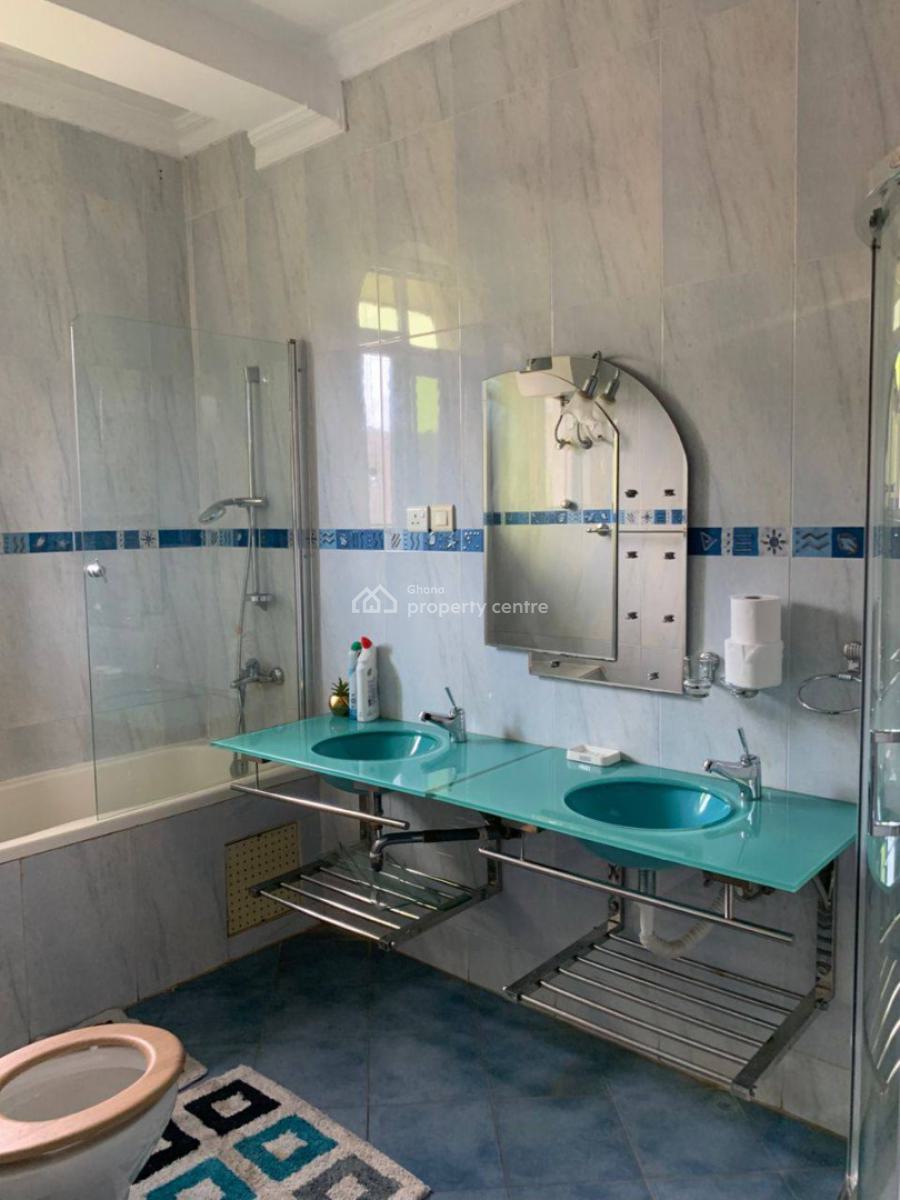 Luxurious 4 Bedroom Self Compound House with Excellent Facilities, Adjiringanor, East Legon, Accra, House Short Let