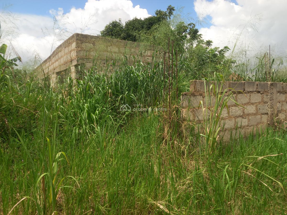 Plot ( 3 Shops/ Stores)  Fully Fence Walled., Sabin Akrofrom, Near Trede.  on Santasi Road., Kumasi Metropolitan, Ashanti, Land for Sale