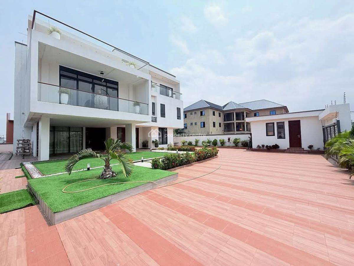 Executive Elegant 6 Bedrooms One Storey Building with Boys Quarters, East Legon, Accra, Detached Duplex for Sale