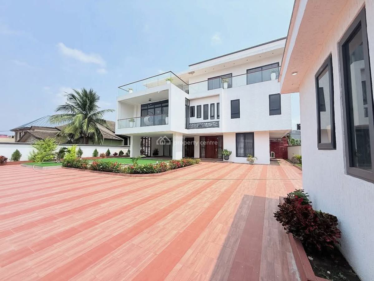 Executive Elegant 6 Bedrooms One Storey Building with Boys Quarters, East Legon, Accra, Detached Duplex for Sale