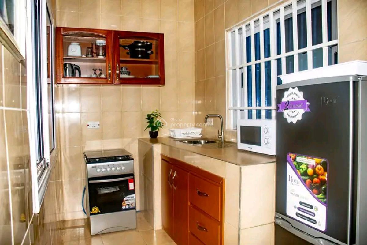 Furnished 1-bedroom Apartment, Spintex, Accra, Apartment Short Let