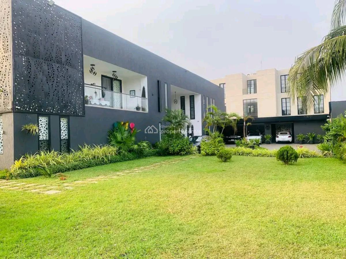 Luxurious Fully Furnished 5-bedroom Townhouse @ Cantonment, Cantonments, Accra, Townhouse for Rent
