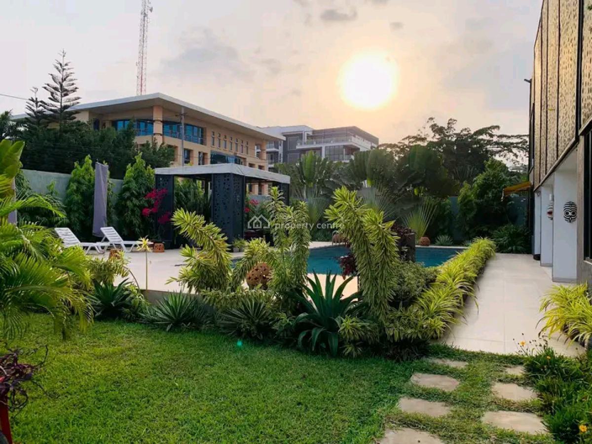 Luxurious Fully Furnished 5-bedroom Townhouse @ Cantonment, Cantonments, Accra, Townhouse for Rent