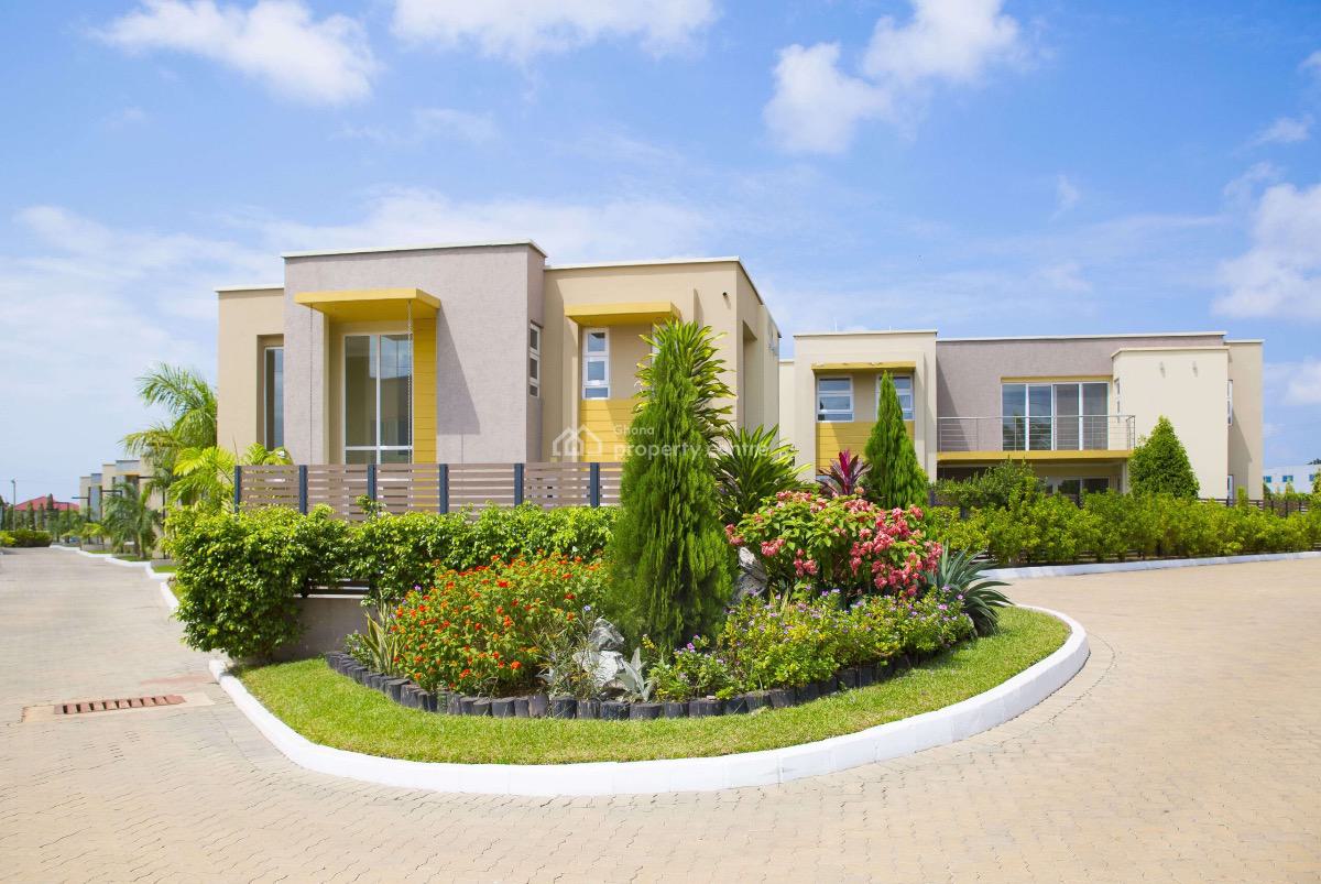 3 Bedroom Duplex with Staff Quarters in a Gated Community with Pool, Adjiringanor, East Legon, Accra, Detached Duplex for Rent