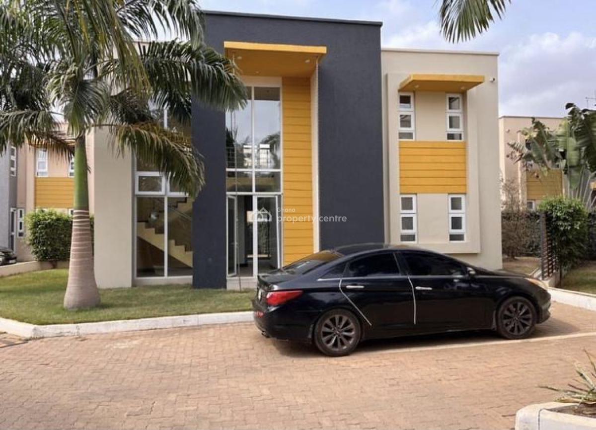 3 Bedroom Duplex with Staff Quarters in a Gated Community with Pool, Adjiringanor, East Legon, Accra, Detached Duplex for Rent