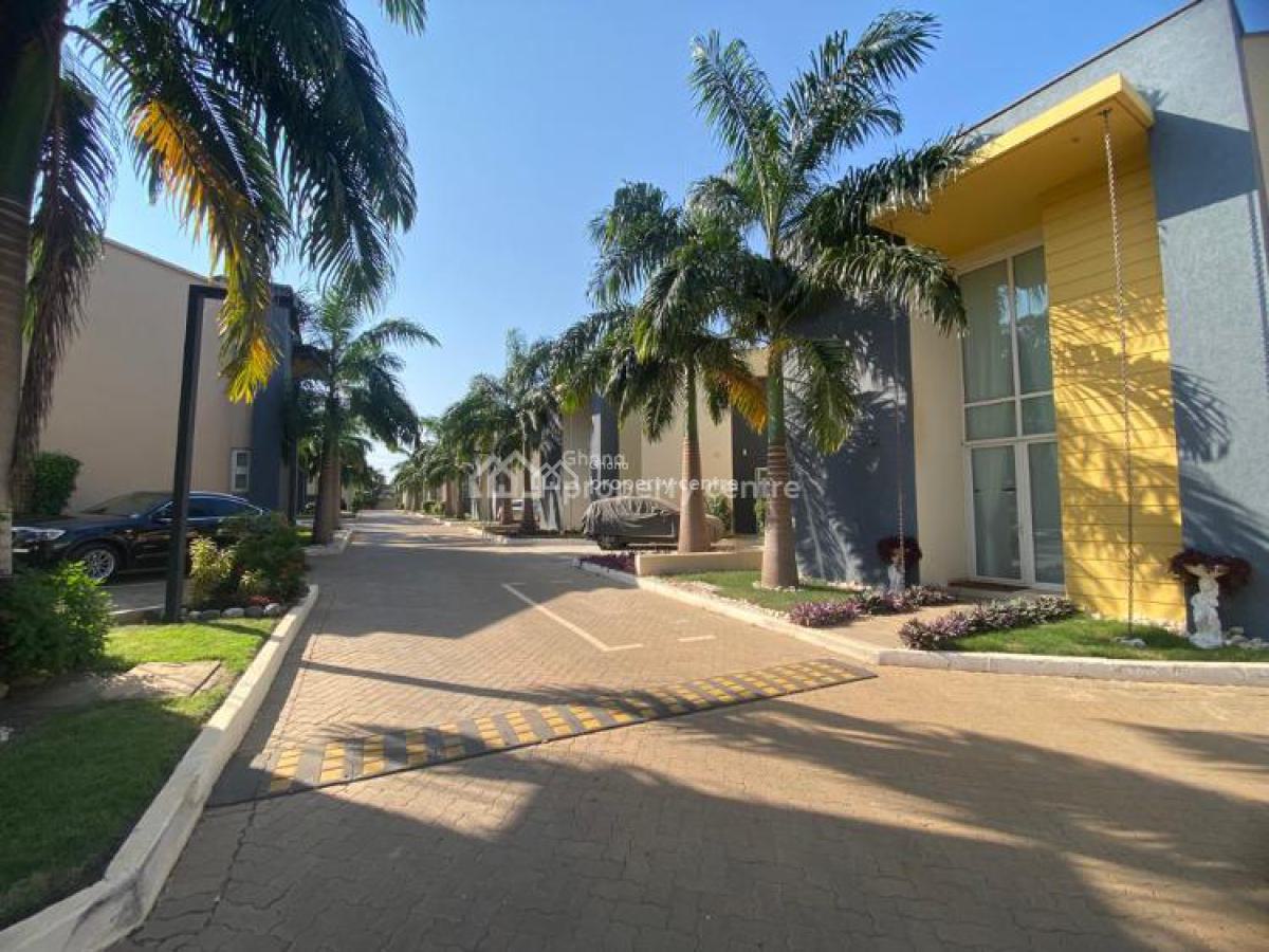 3 Bedroom Duplex with Staff Quarters in a Gated Community with Pool, Adjiringanor, East Legon, Accra, Detached Duplex for Rent