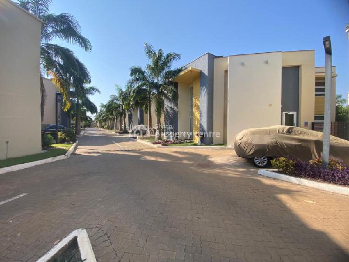 3 Bedroom Duplex with Staff Quarters in a Gated Community with Pool, Adjiringanor, East Legon, Accra, Detached Duplex for Rent