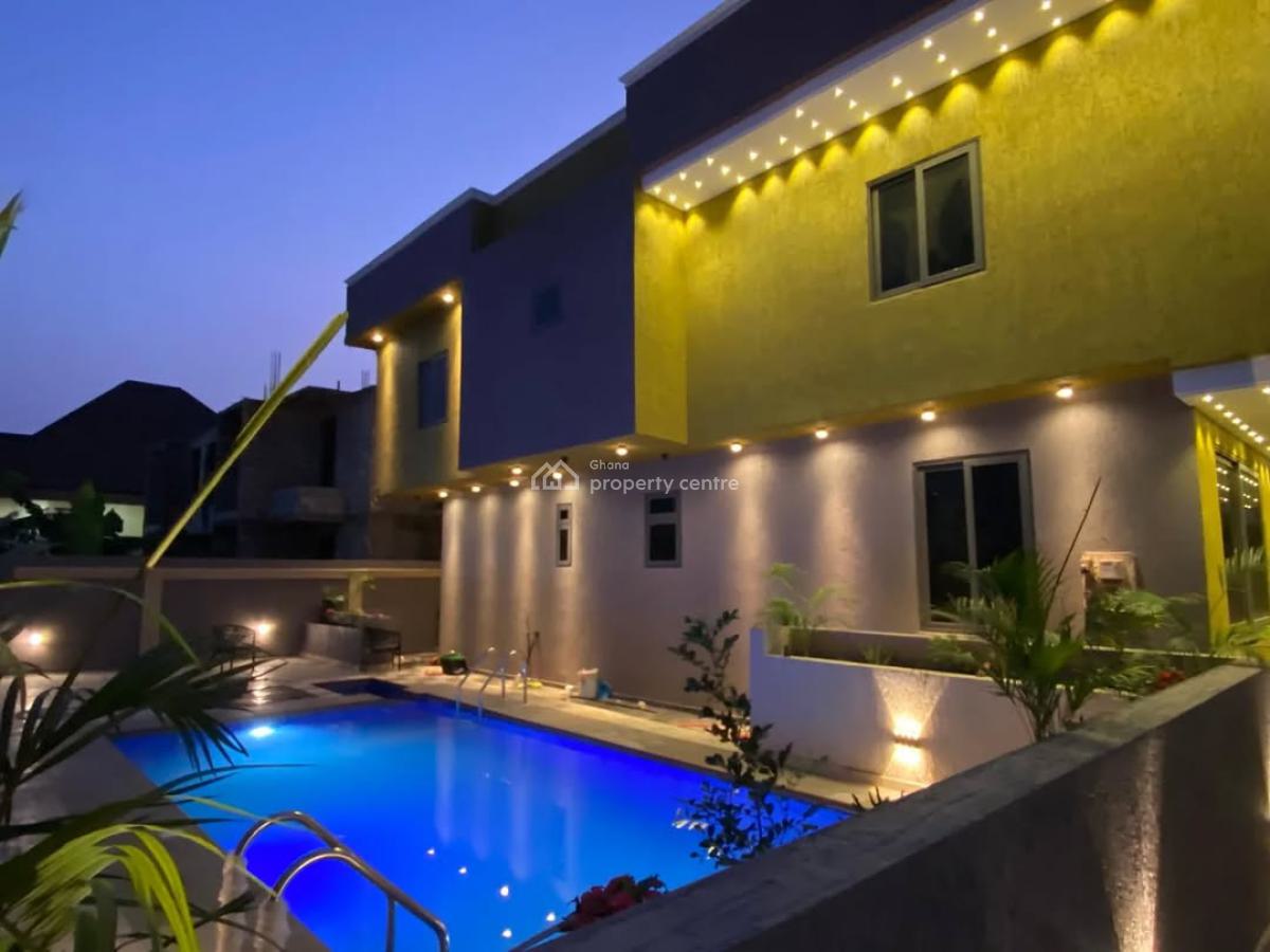 Executive Fully Furnished 4 Bedroom, Ashaley Botwe, Adenta Municipal, Accra, House for Rent