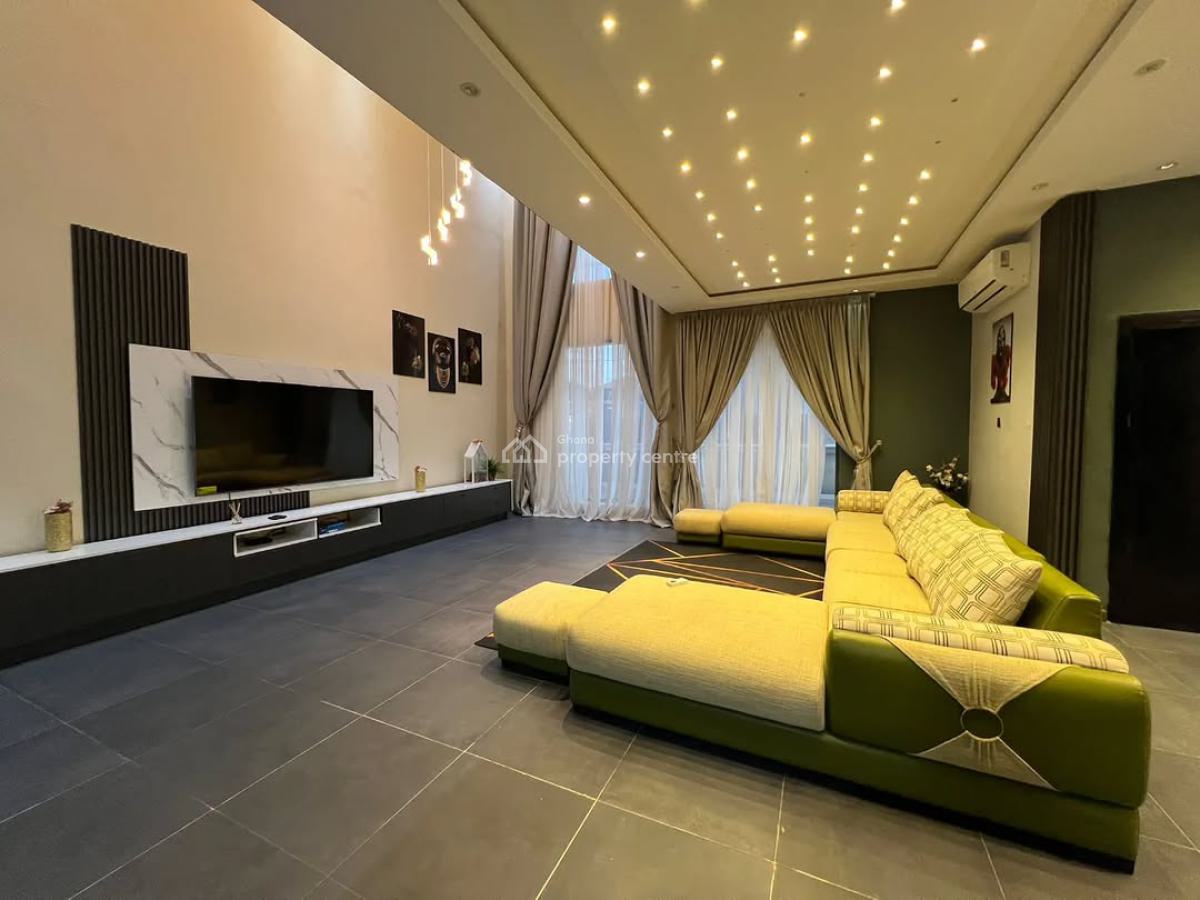 Executive Fully Furnished 4 Bedroom, Ashaley Botwe, Adenta Municipal, Accra, House for Rent