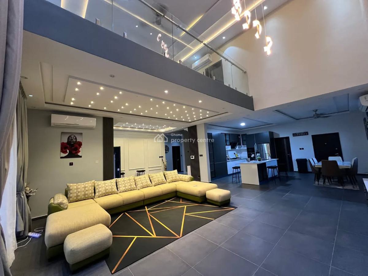 Executive Fully Furnished 4 Bedroom, Ashaley Botwe, Adenta Municipal, Accra, House for Rent