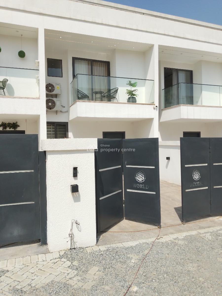 Newly Built 2 Bedroom Semi-detahced One Storey Building, West Trassaco/ Nmai-dzorn School Junction., East Legon, Accra, Semi-detached Duplex for Sale