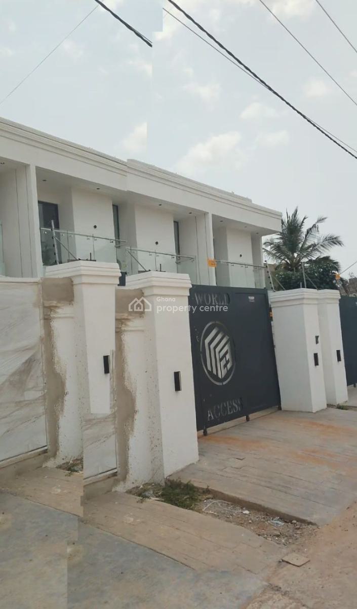 Newly Built 2 Bedroom Semi-detahced One Storey Building, Gated Comm., West Trassaco/ Nmai-dzorn School Junction., East Legon, Accra, Semi-detached Duplex for Sale