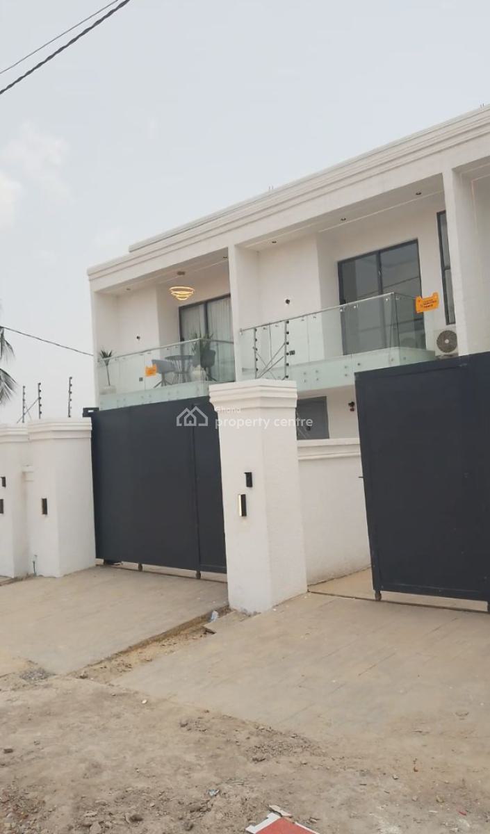 Newly Built 2 Bedroom Semi-detahced One Storey Building, Gated Comm., West Trassaco/ Nmai-dzorn School Junction., East Legon, Accra, Semi-detached Duplex for Sale