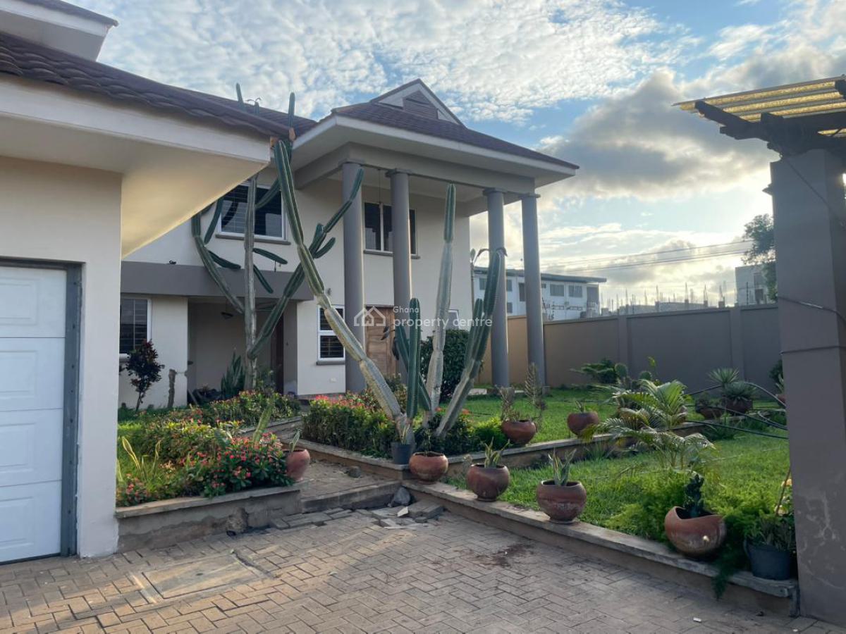 5 Bedroom Duplex with Two Bedroom Staff Quarters, Ars Roundabout, East Legon, Accra, Detached Duplex for Rent